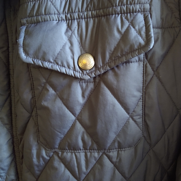 POLO Ralph Lauren Quilted Blue Label Navy Blue Jacket Coat Size XXL - Picture 4 of 11
